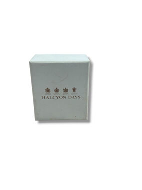 Small Halcyon Days Enamel Box - Heart Shaped “Always On My Mind And In My Heart”